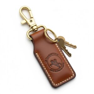 llavero con broche de lujo "el arriero"